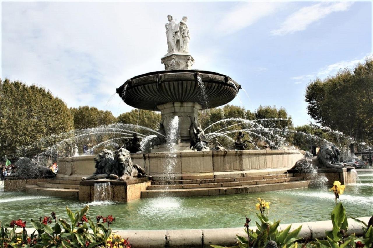Augustins Fountain Studio Cosy Aix Centre Historique A 3 Minutes De Cours Mirabeau -Wifi-Smart Tv-Rue Calme Aix-en-Provence Eksteriør bilde