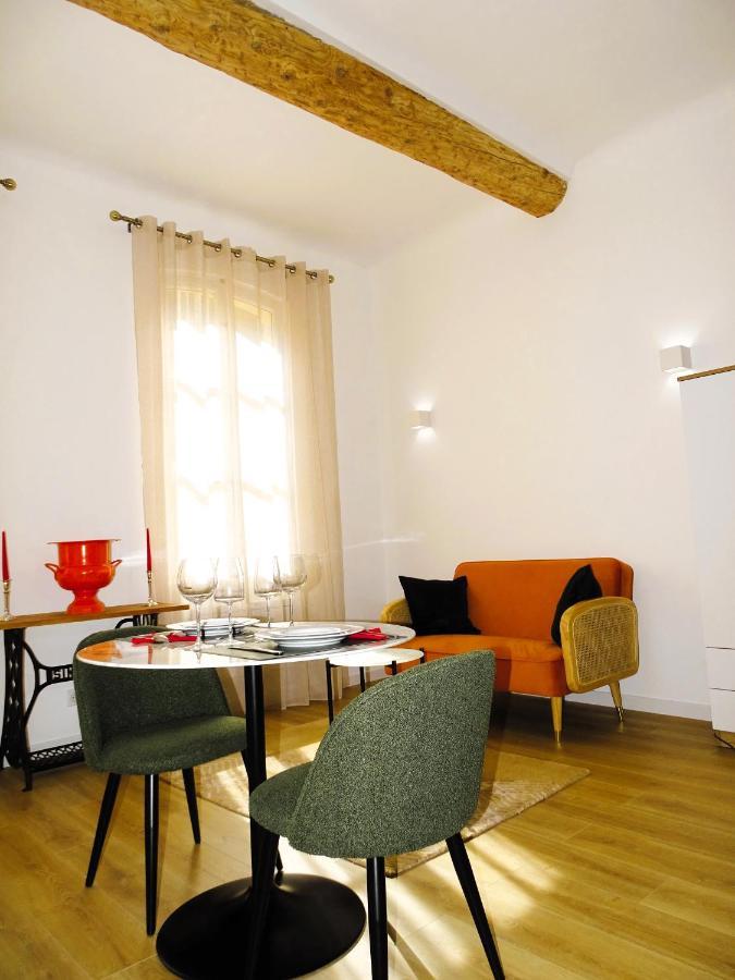 Augustins Fountain Studio Cosy Aix Centre Historique A 3 Minutes De Cours Mirabeau -Wifi-Smart Tv-Rue Calme Aix-en-Provence Eksteriør bilde